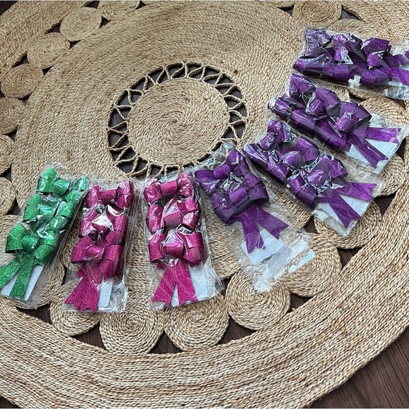 🎀 GLITTER BOW BUNDLE 🎀 - Picture 1 of 5